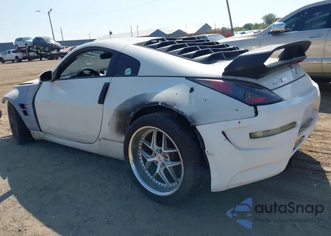 2006 Nissan 350Z Enthusiast z USA, uszkodzony, nr VIN JN1AZ34D56M302249